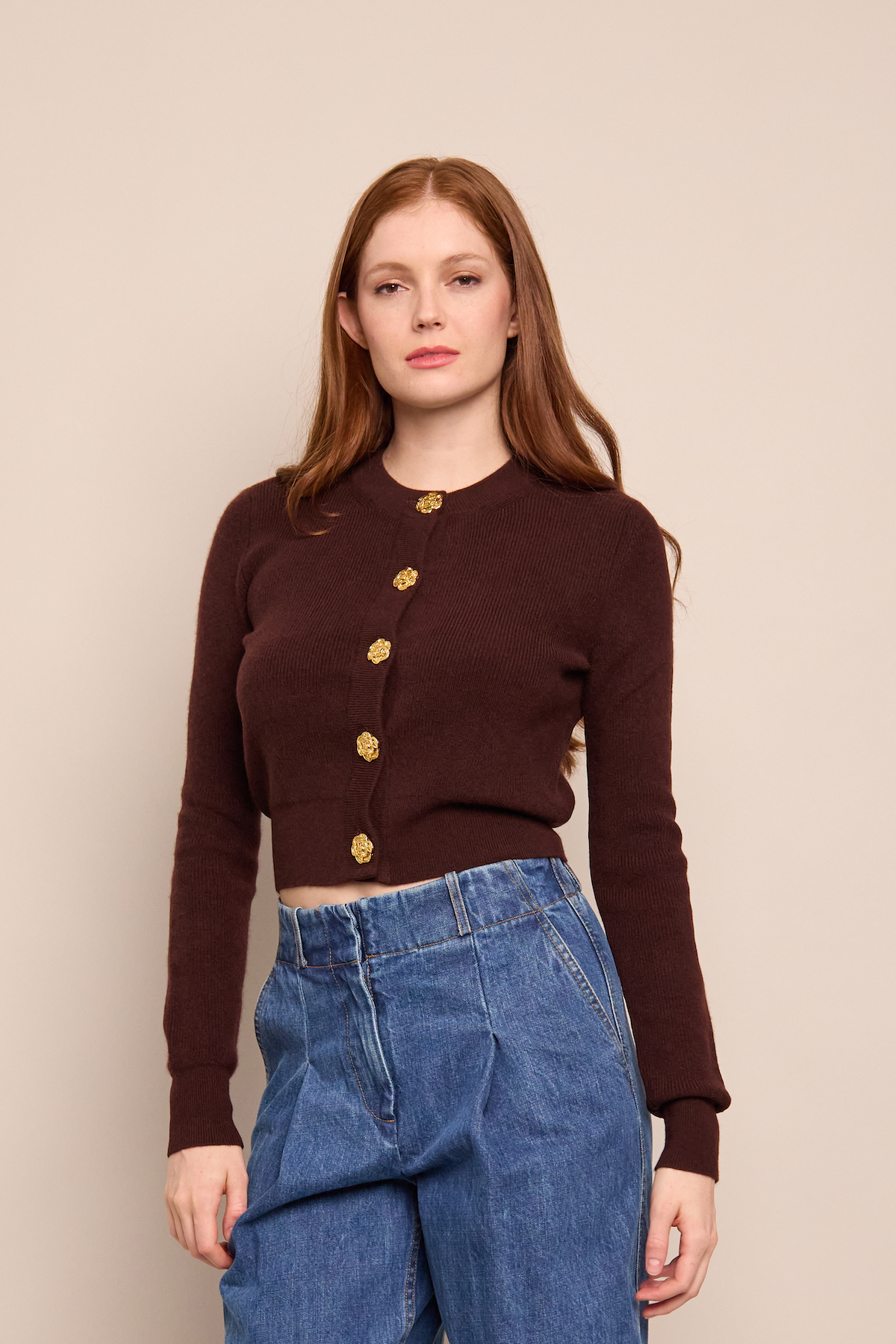 Ellery Cardigan in Cocoa