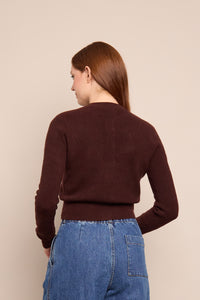 Ellery Cardigan in Cocoa