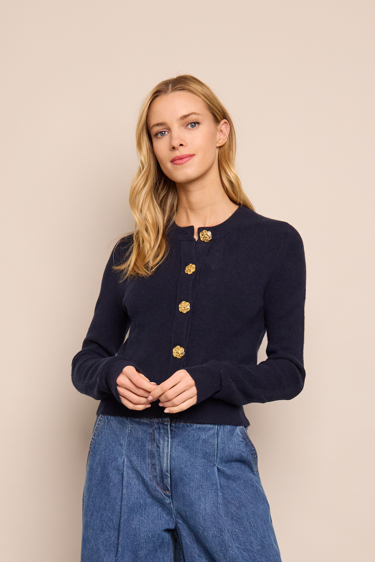 Ellery Cardigan in Navy