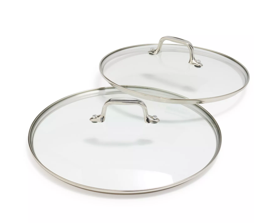 All-Clad HA1 2-Piece Glass Lid Set, 10" & 12"
