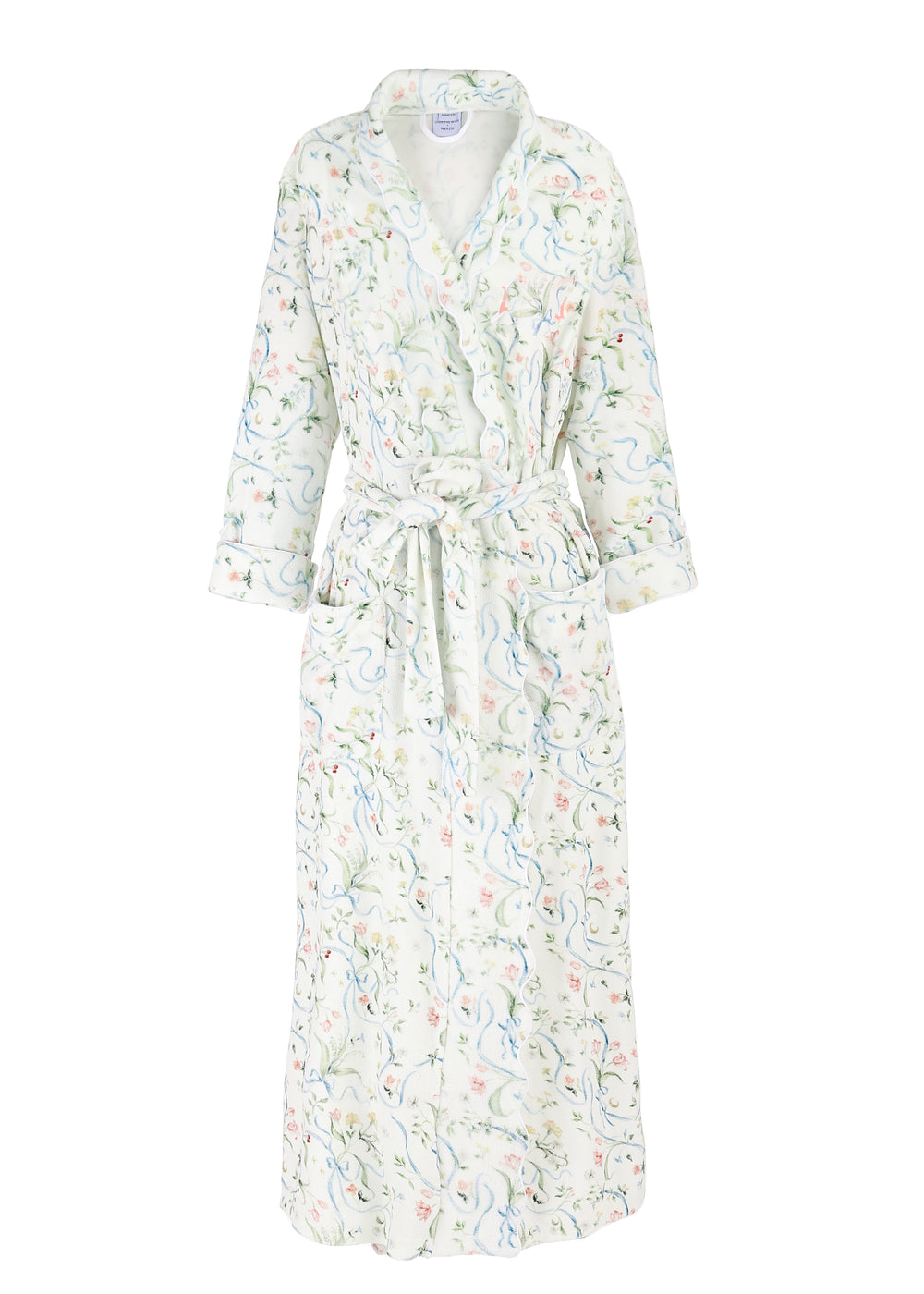 Women’s Long Scallop Lightweight Robe