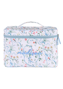Vanity Case in Lily of the Valley Ribbon Bouquet