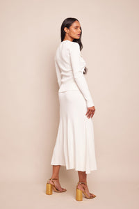 Dara Skirt in Ivory