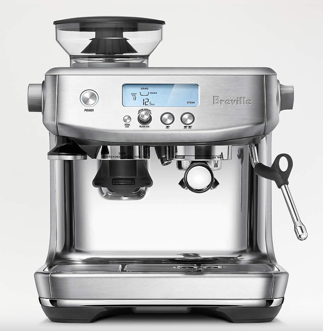 Breville Barista Pro Brushed Stainless Steel Espresso Machine