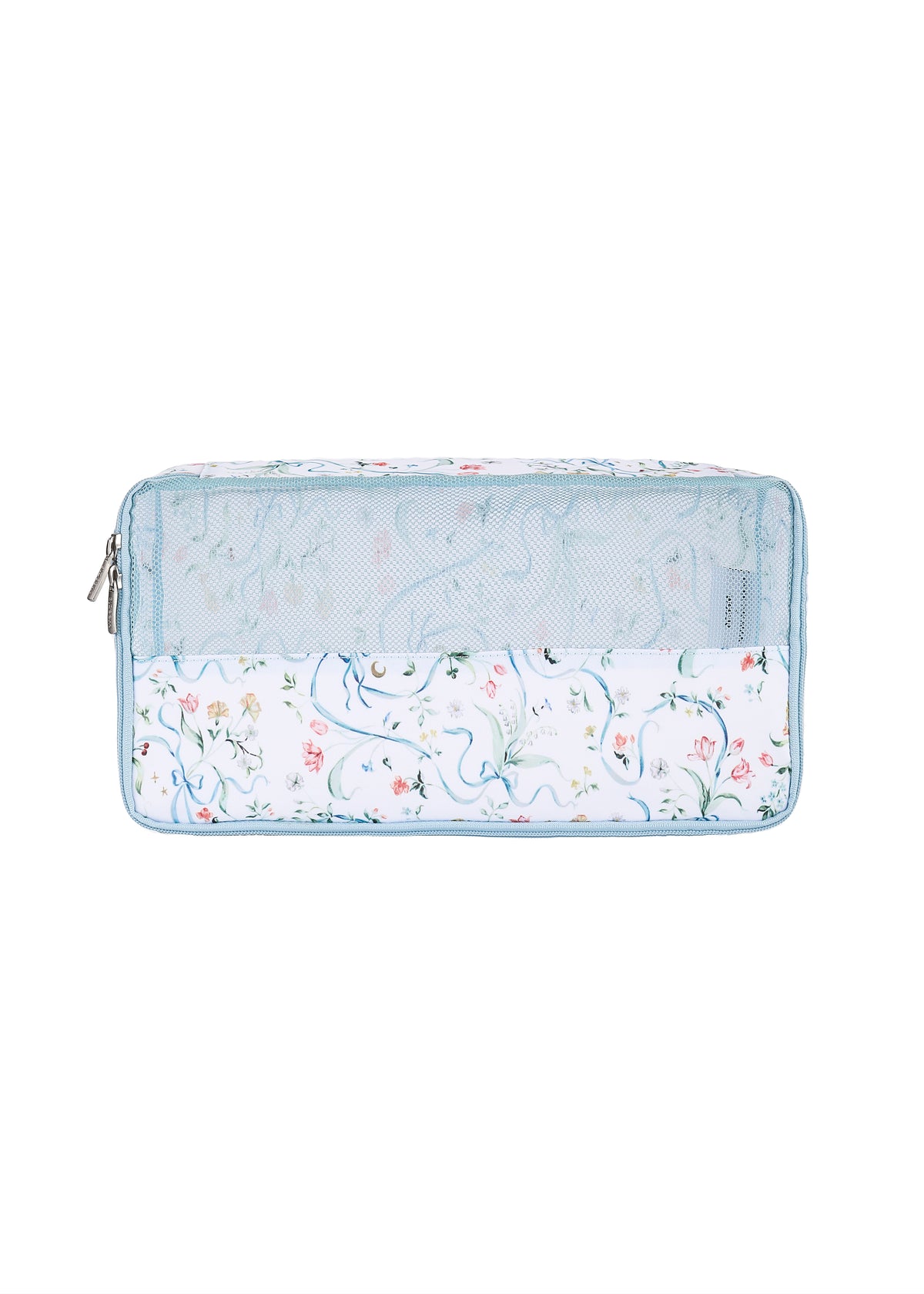 Medium Packing Cube in Lily of the Valley Ribbon Bouquet