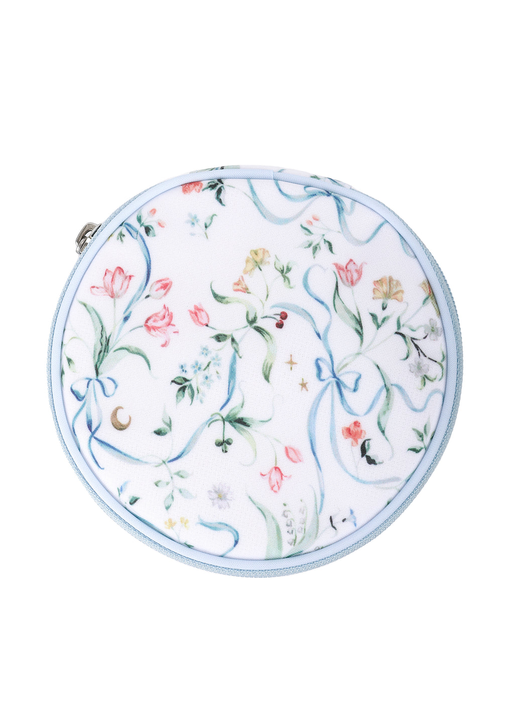 Jewelry Case in Lily of the Valley Ribbon Bouquet