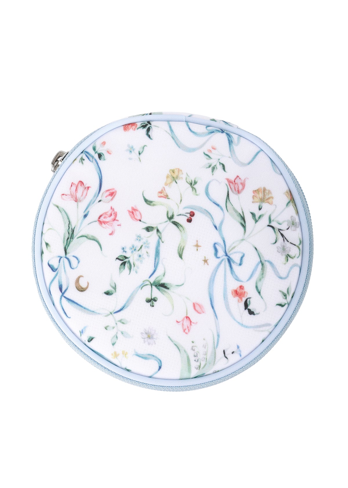 Jewelry Case in Lily of the Valley Ribbon Bouquet