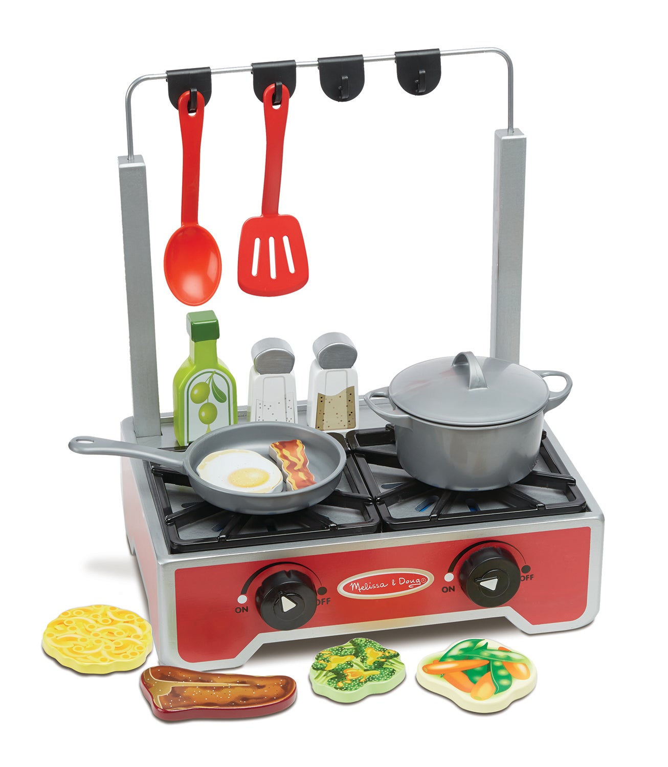 Deluxe Wooden Cooktop Set