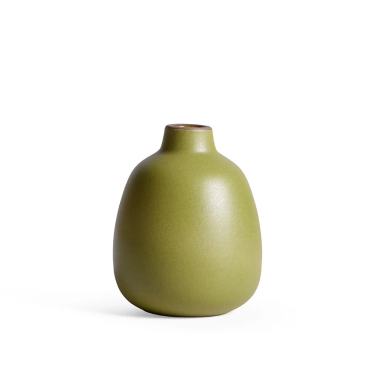 Bud Vase, Chartreuse