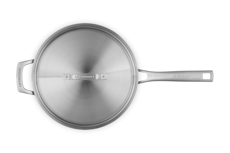 Essential Stainless Steel Sauté Pan, 4.6 qt.