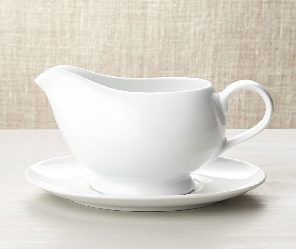 Aspen Gravy Boat with Saucer