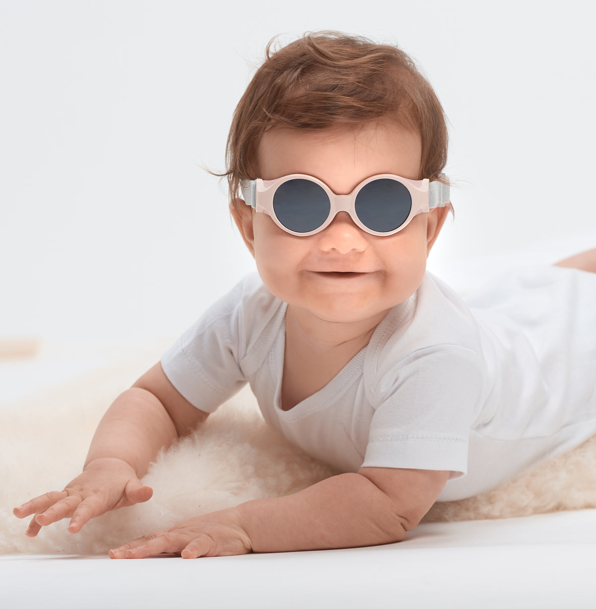 Glee Infant Sunglasses in Chalk Pink