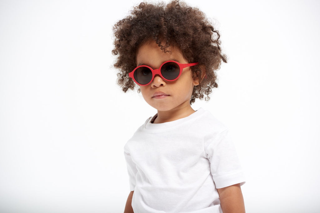 Joy Infant Sunglasses in Poppy Red