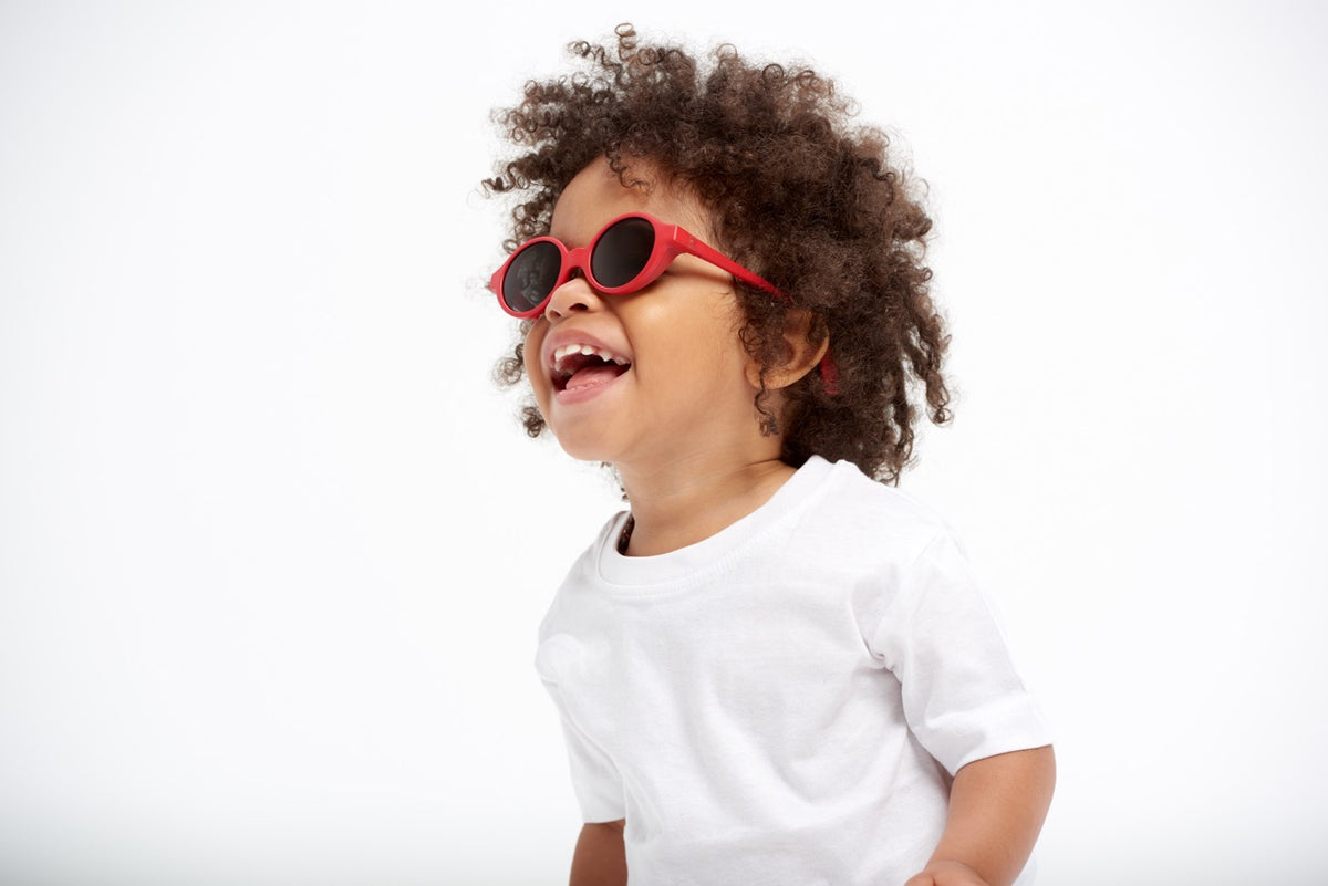 Joy Infant Sunglasses in Poppy Red