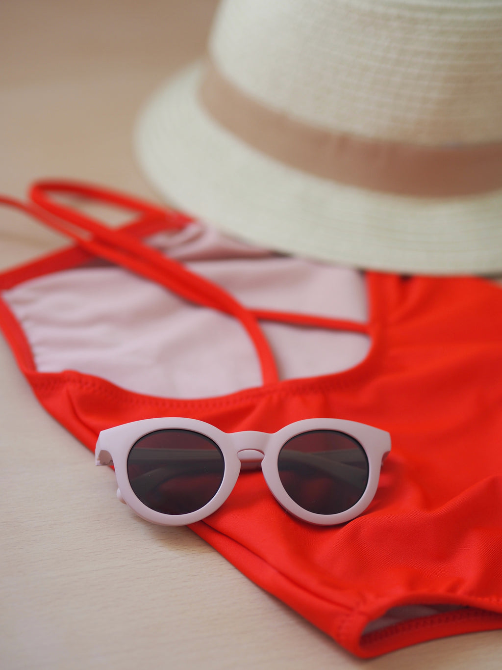 Happy Infant Sunglasses in Dusty Pink