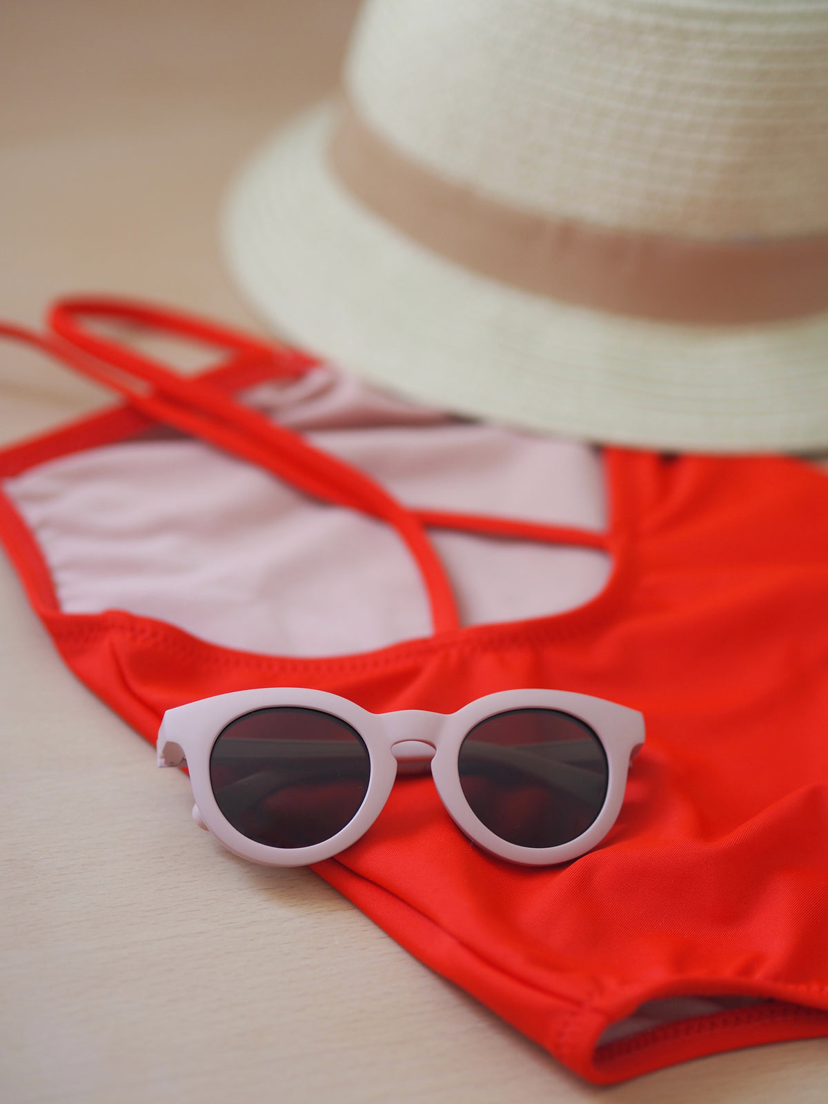 Happy Infant Sunglasses in Dusty Pink