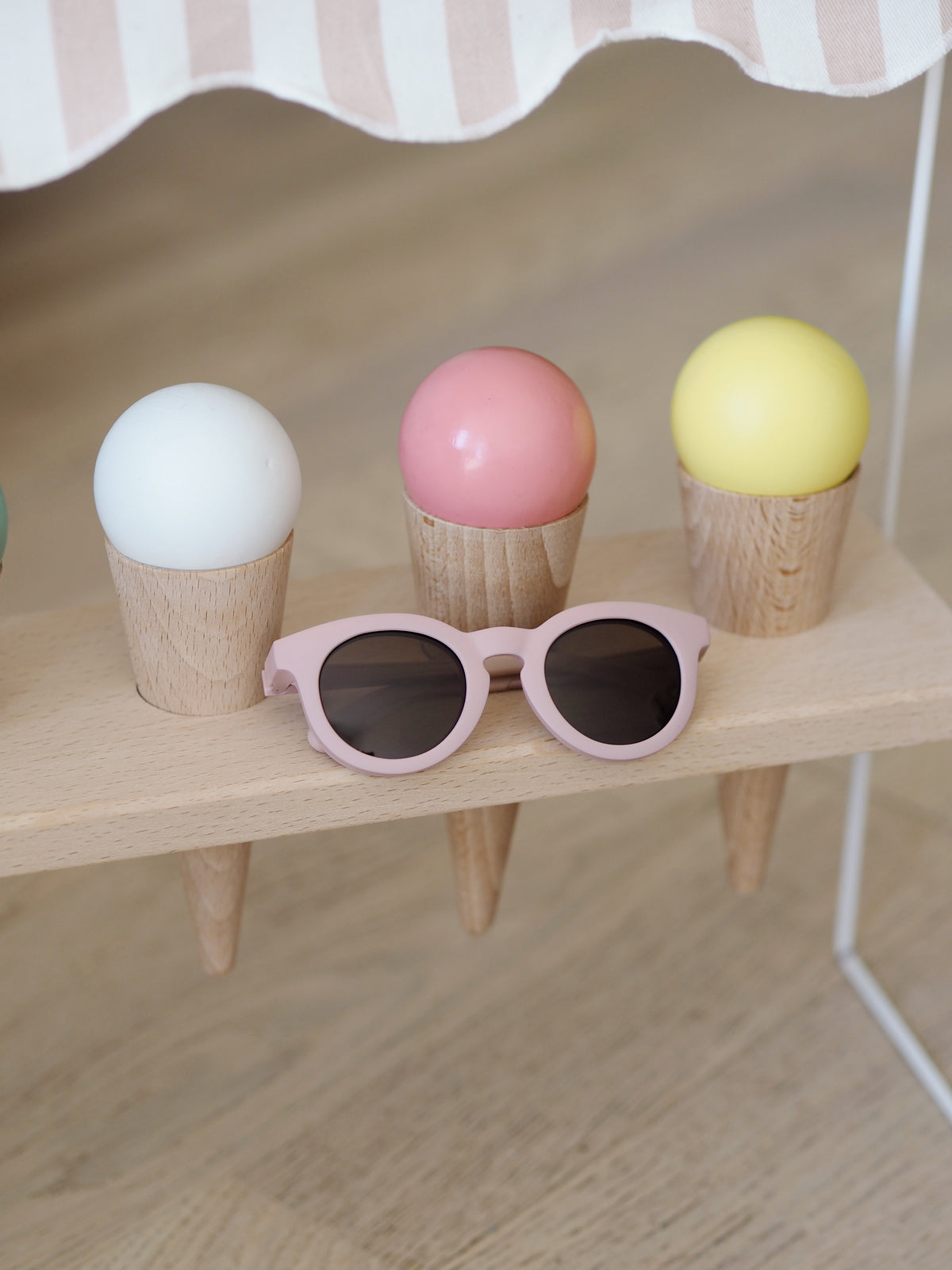 Happy Infant Sunglasses in Dusty Pink