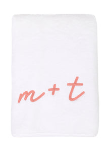 Signature Bath Towel in White