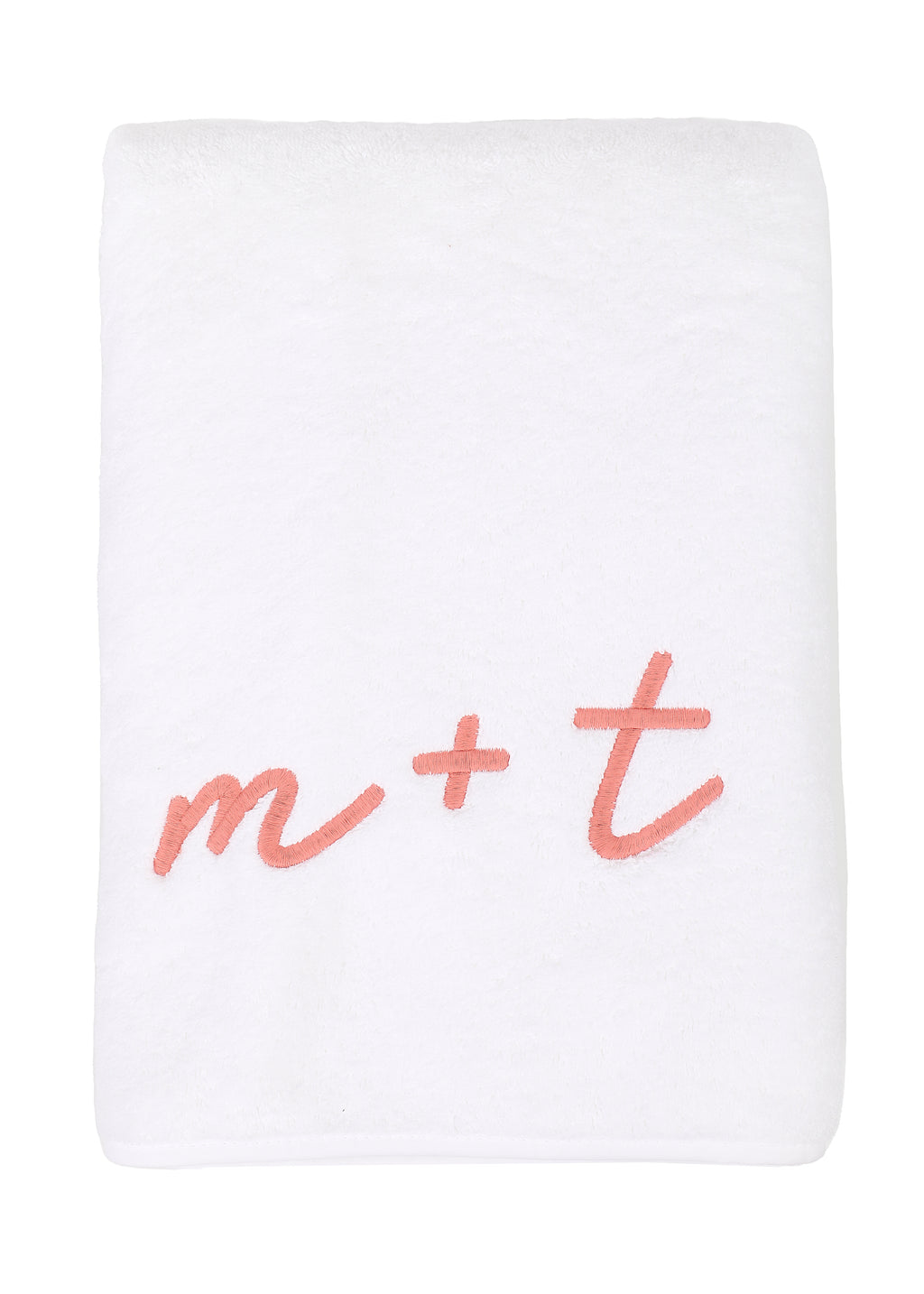 Signature Hand Towel in White, Set of 2