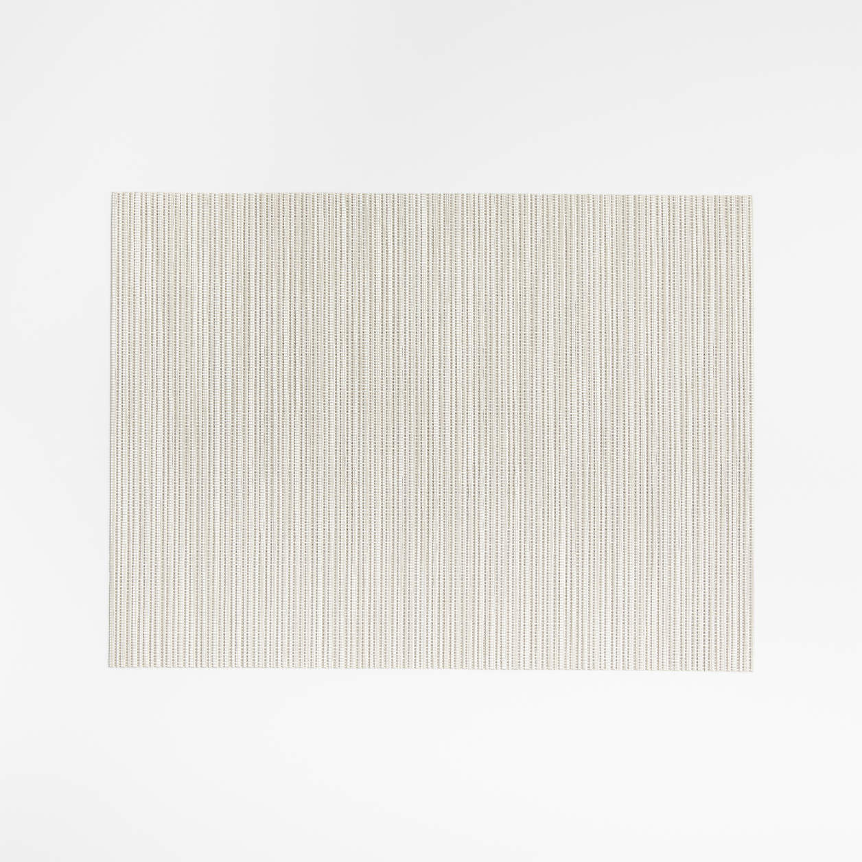 Chilewich ® Ridge Neutral Vinyl Placemat