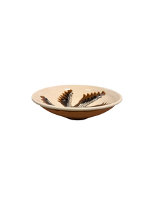 Ariadne Pasta Bowl Cream and Brown