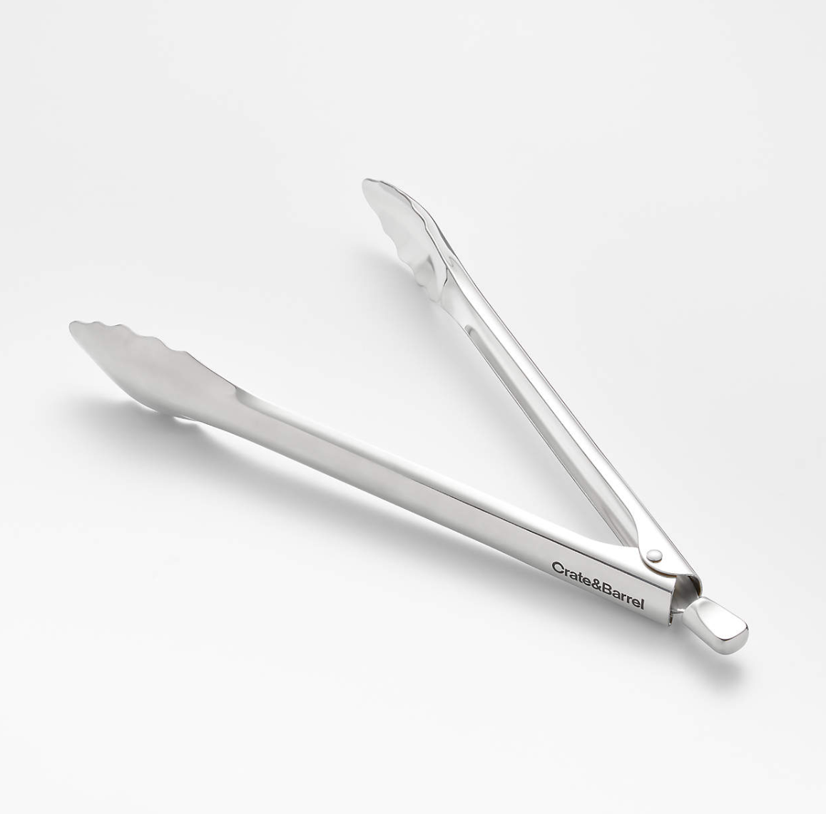 12" Stainless Steel Tongs