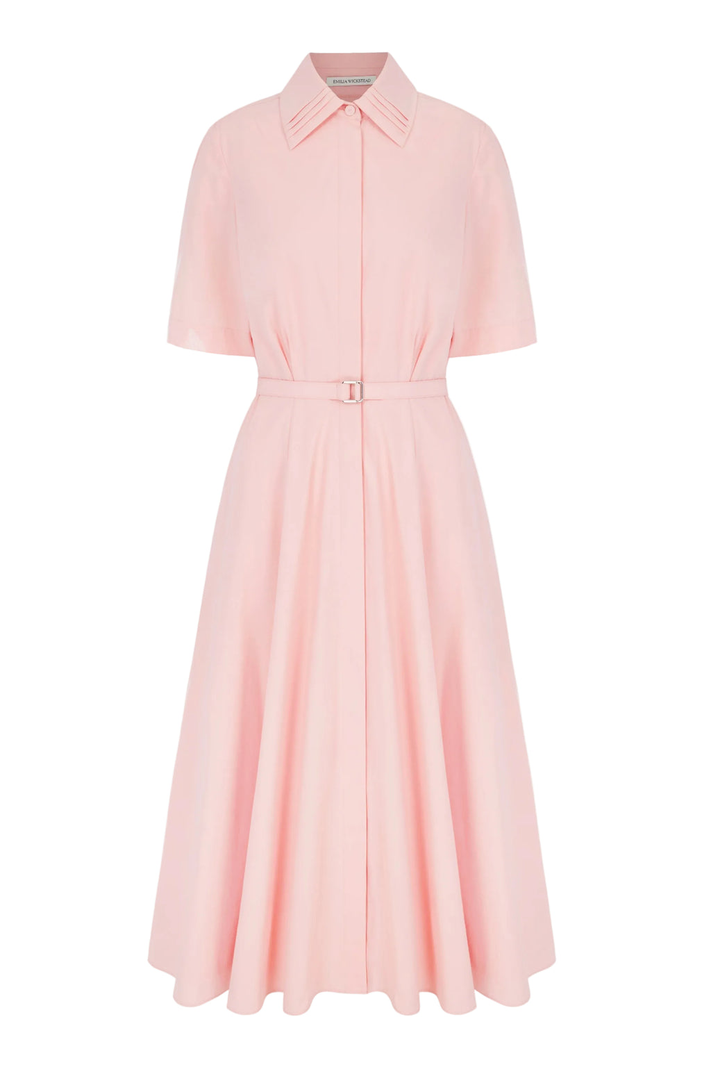 Rubie Dress in Light Pink Cotton Popclan