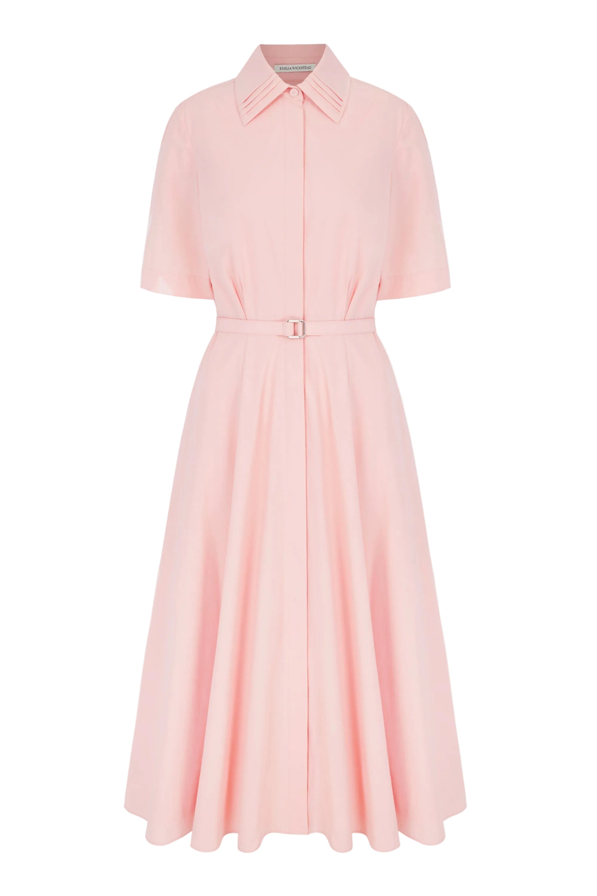 Rubie Dress in Light Pink Cotton Popclan