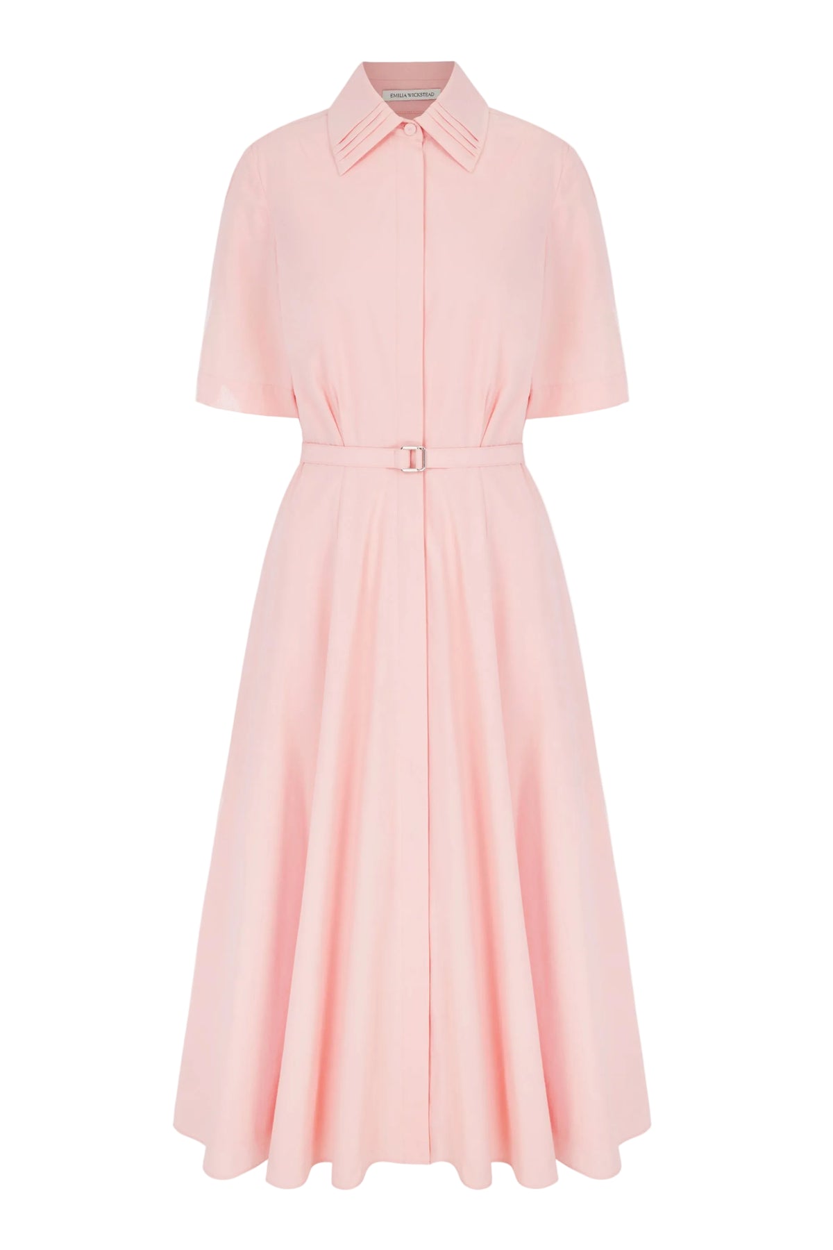 Rubie Dress in Light Pink Cotton Popclan