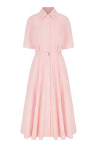 Rubie Dress in Light Pink Cotton Popclan