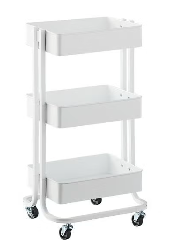 3-Tier Rolling Cart