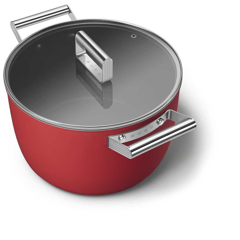 Nonstick Casserole Pan in Red