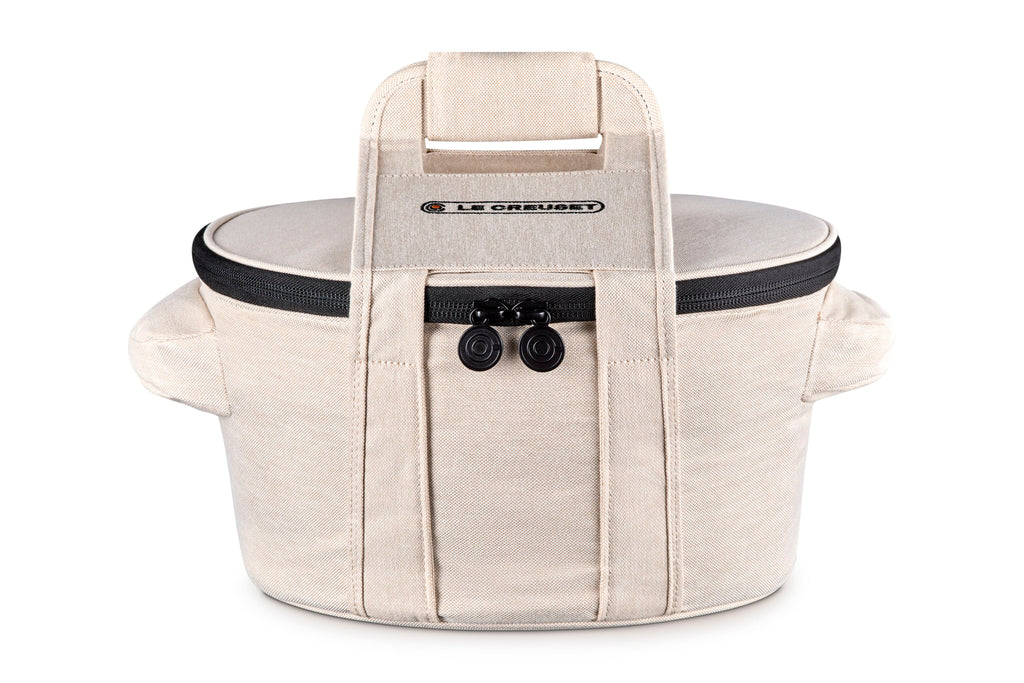 Le Creuset Round Dutch Oven Tote Bag, , Ecru