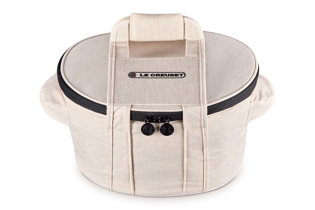 Le Creuset Round Dutch Oven Tote Bag, , Ecru