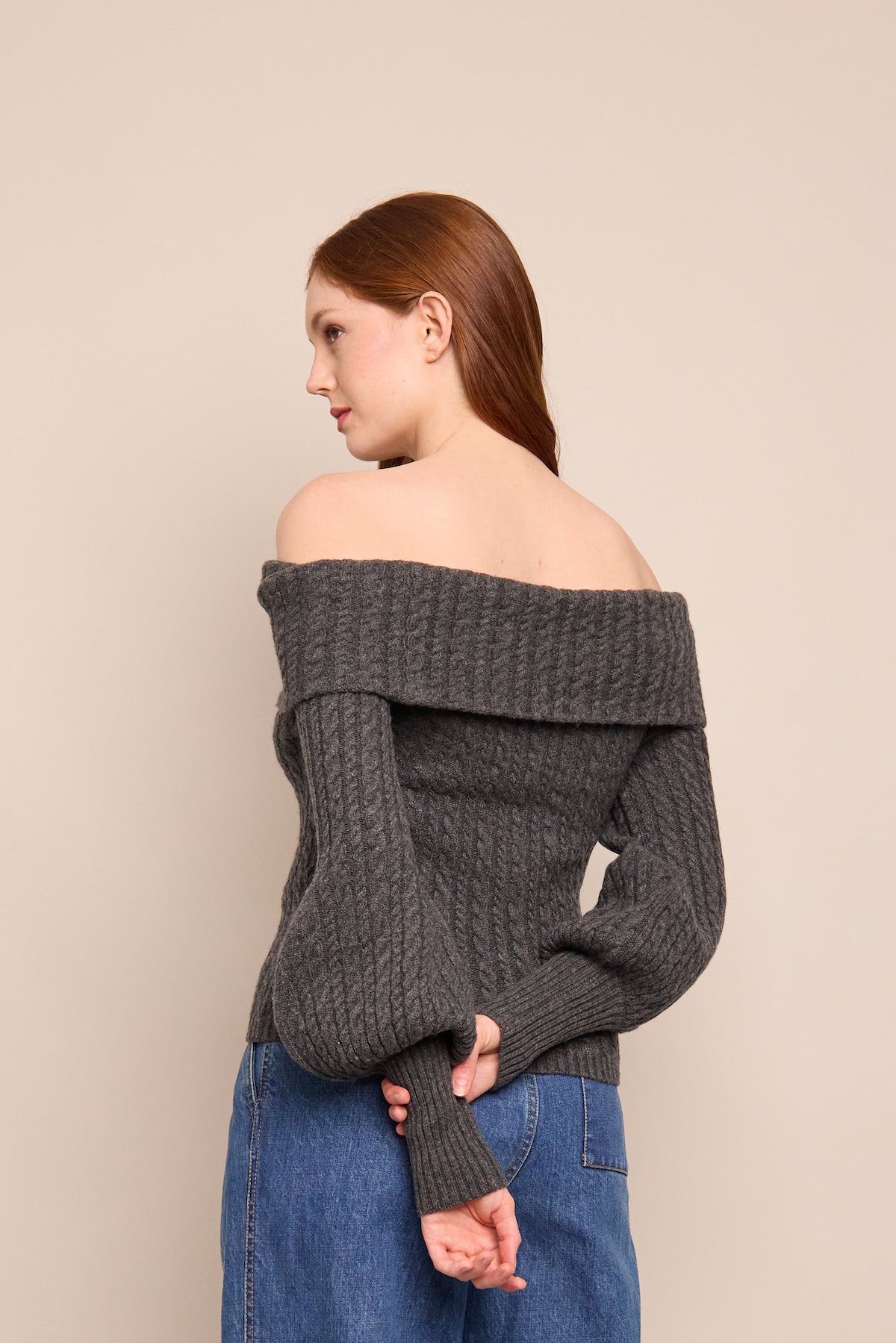 Tamberley Top in Charcoal