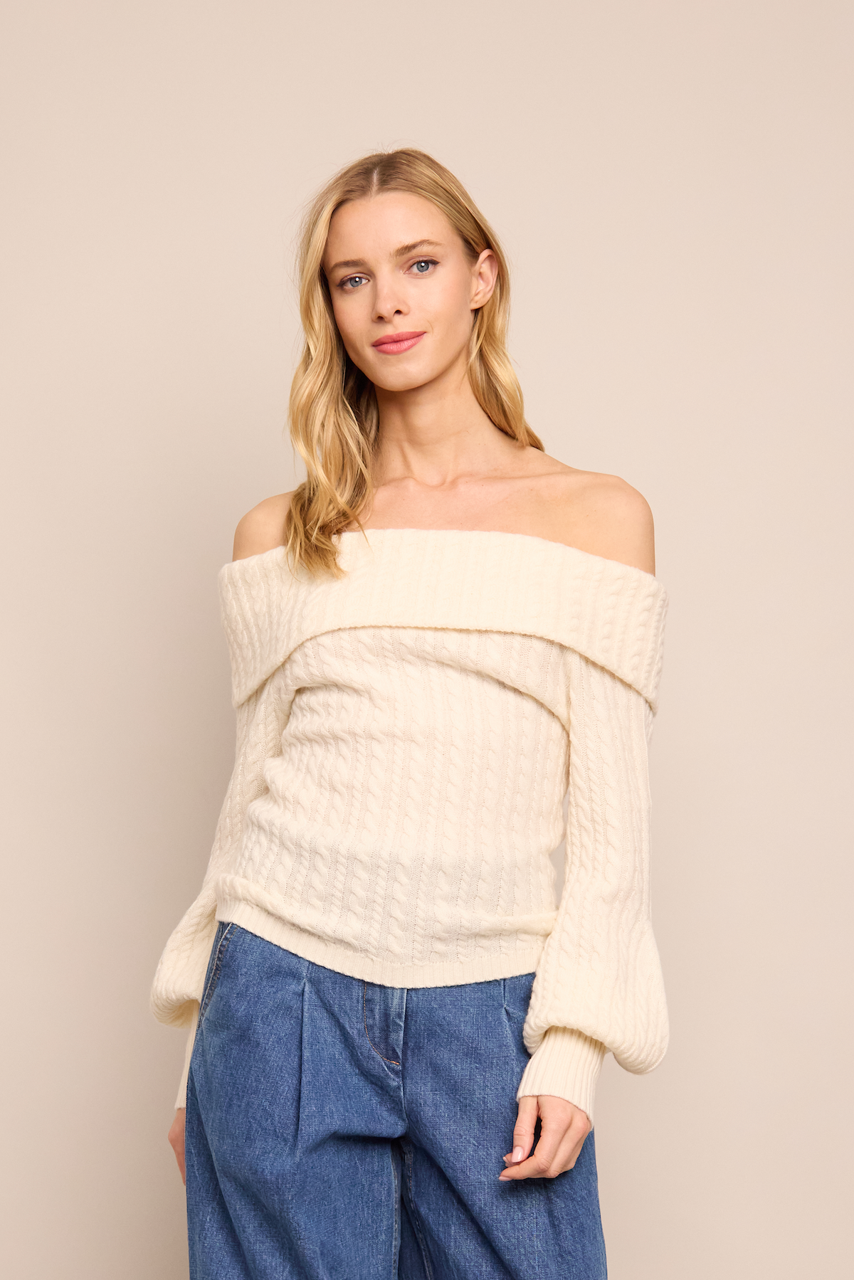 Tamberley Top in Ivory