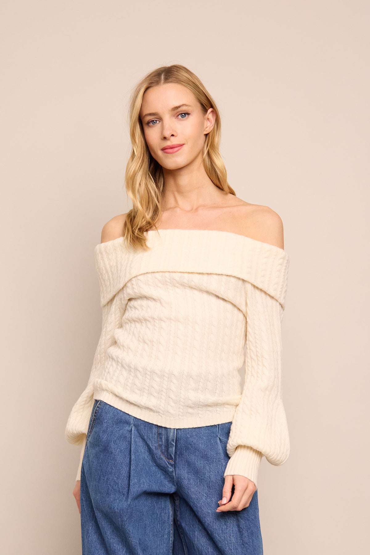 Tamberley Top in Ivory