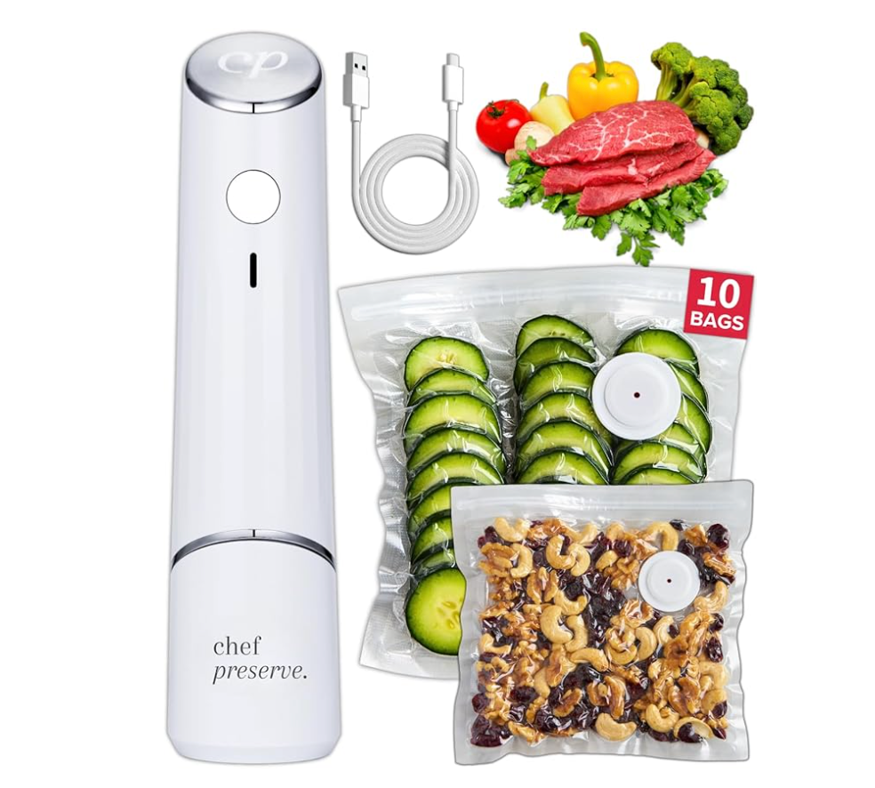 Compact Vacuum Sealer for Food
