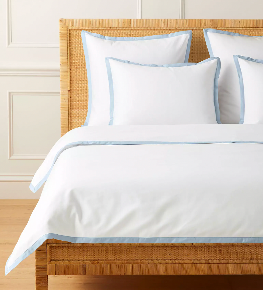 Border Frame Sateen Duvet Cover