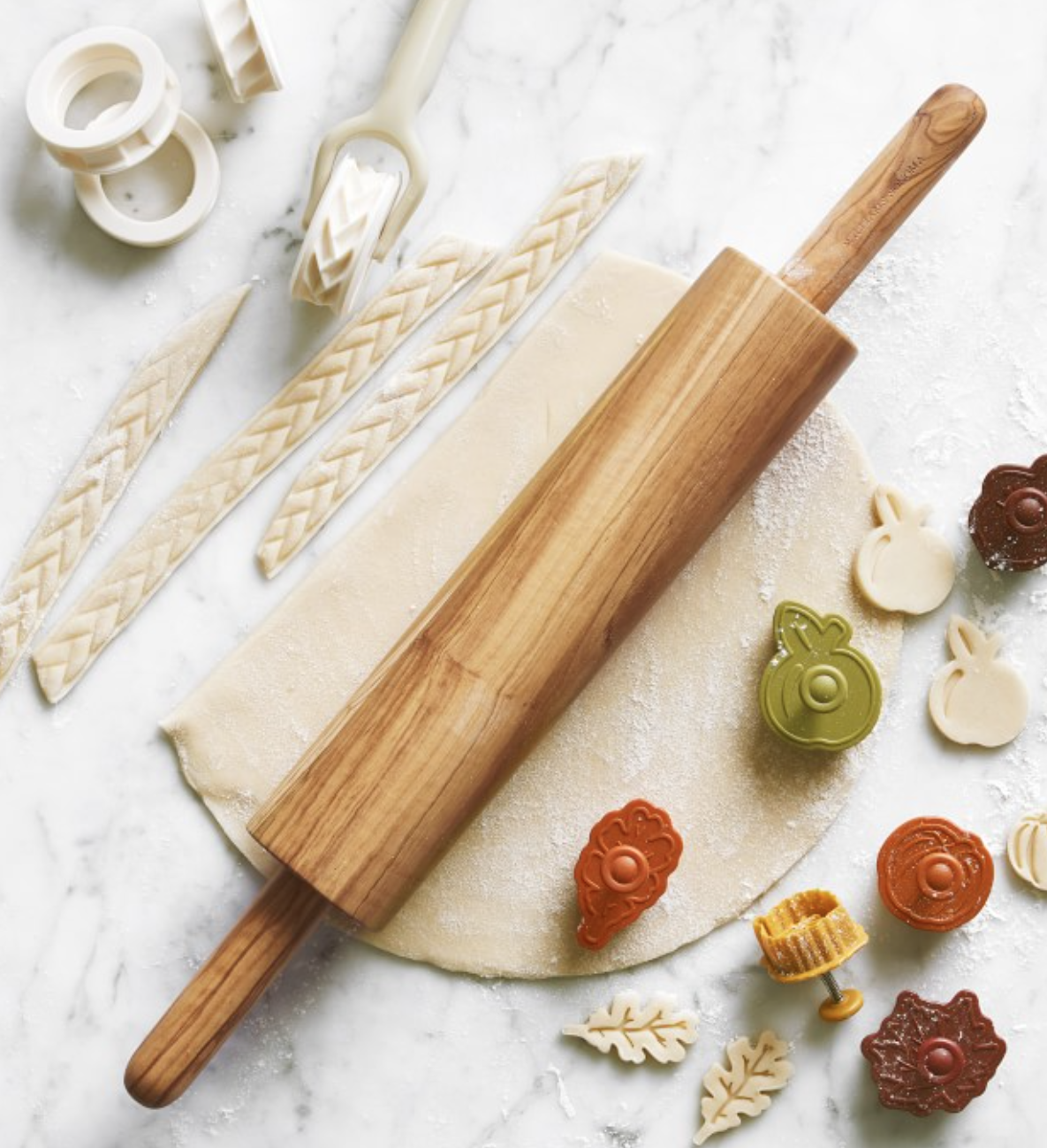 Barrel Olivewood Rolling Pin