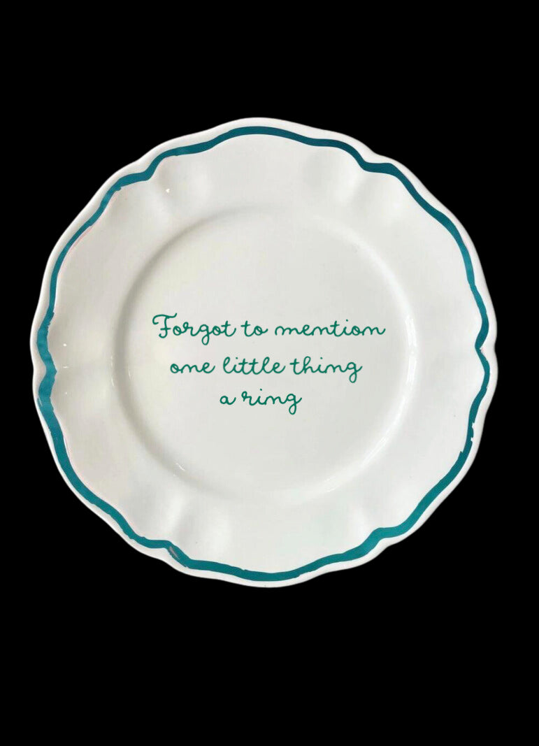 OTM Exclusive: Santa Baby Plates, Set of 4