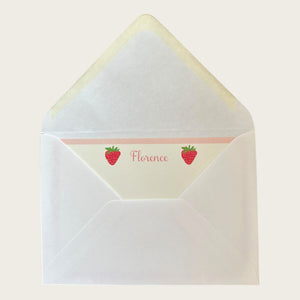 Strawberry Notecard, Set of 20