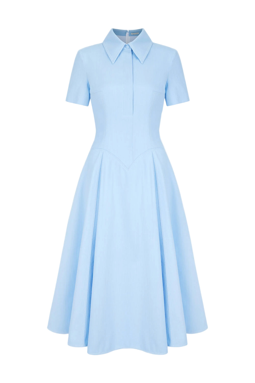 Jody Dress in Icy Blue Denim