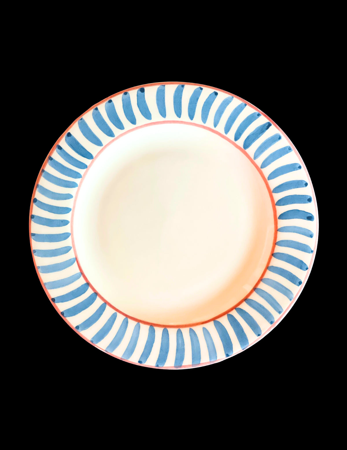 Blue Dinner Plate, Set of 6