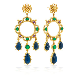 Contessa Belle Nuit Dangle Earrings