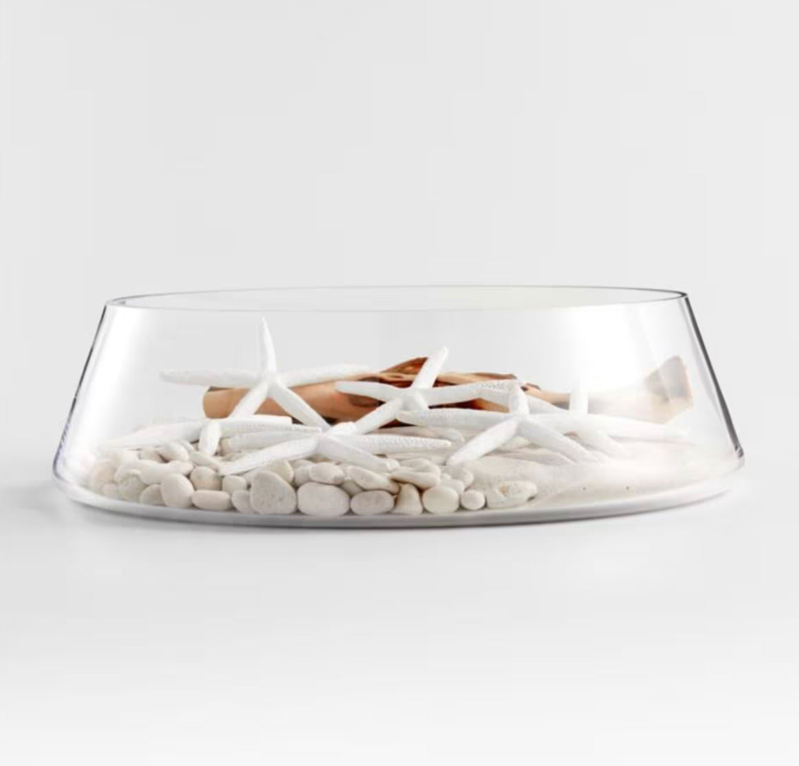 Alder Low Glass Bowl