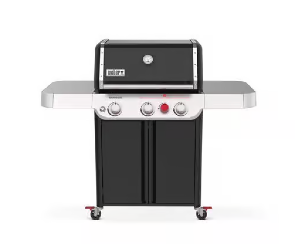 (Group gift) Weber Genesis E-325 3 Burner Liquid Propane Grill Black