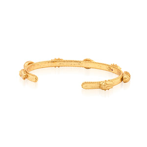Scarab Petite Cuff in Gold