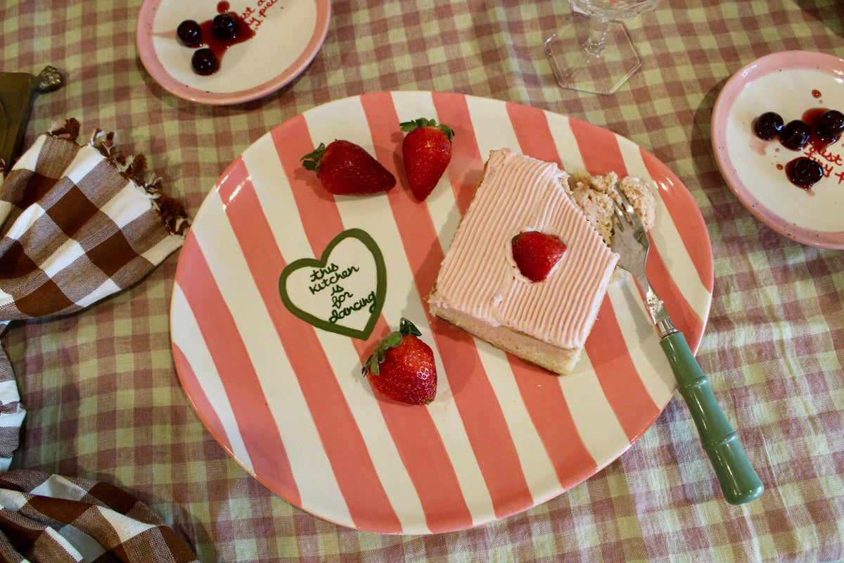 Hand-painted “This Kitchen is for Dancing” Platter