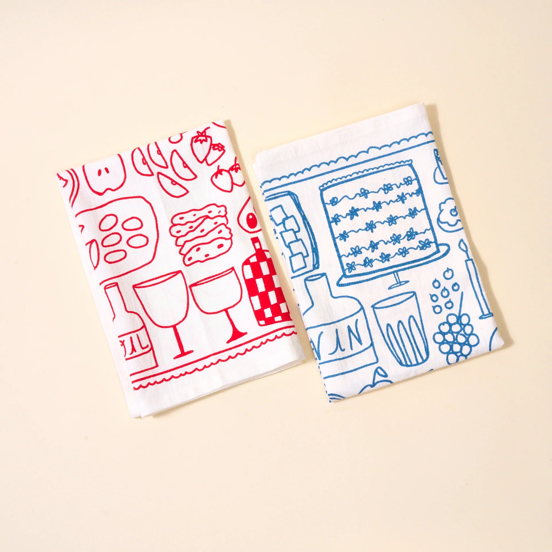 Big Picnic Tea Towel Duo